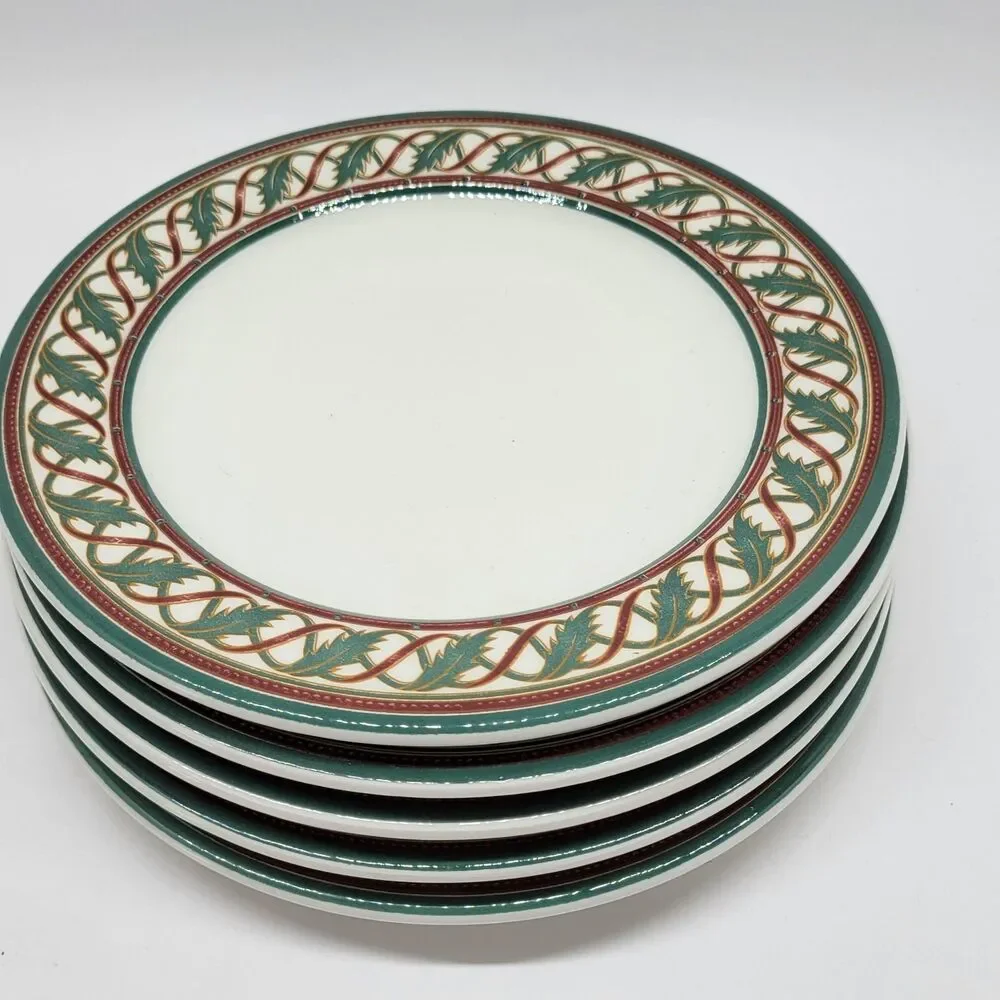 Pier 1 Per63 Set Of 5 Holiday 8 1/4